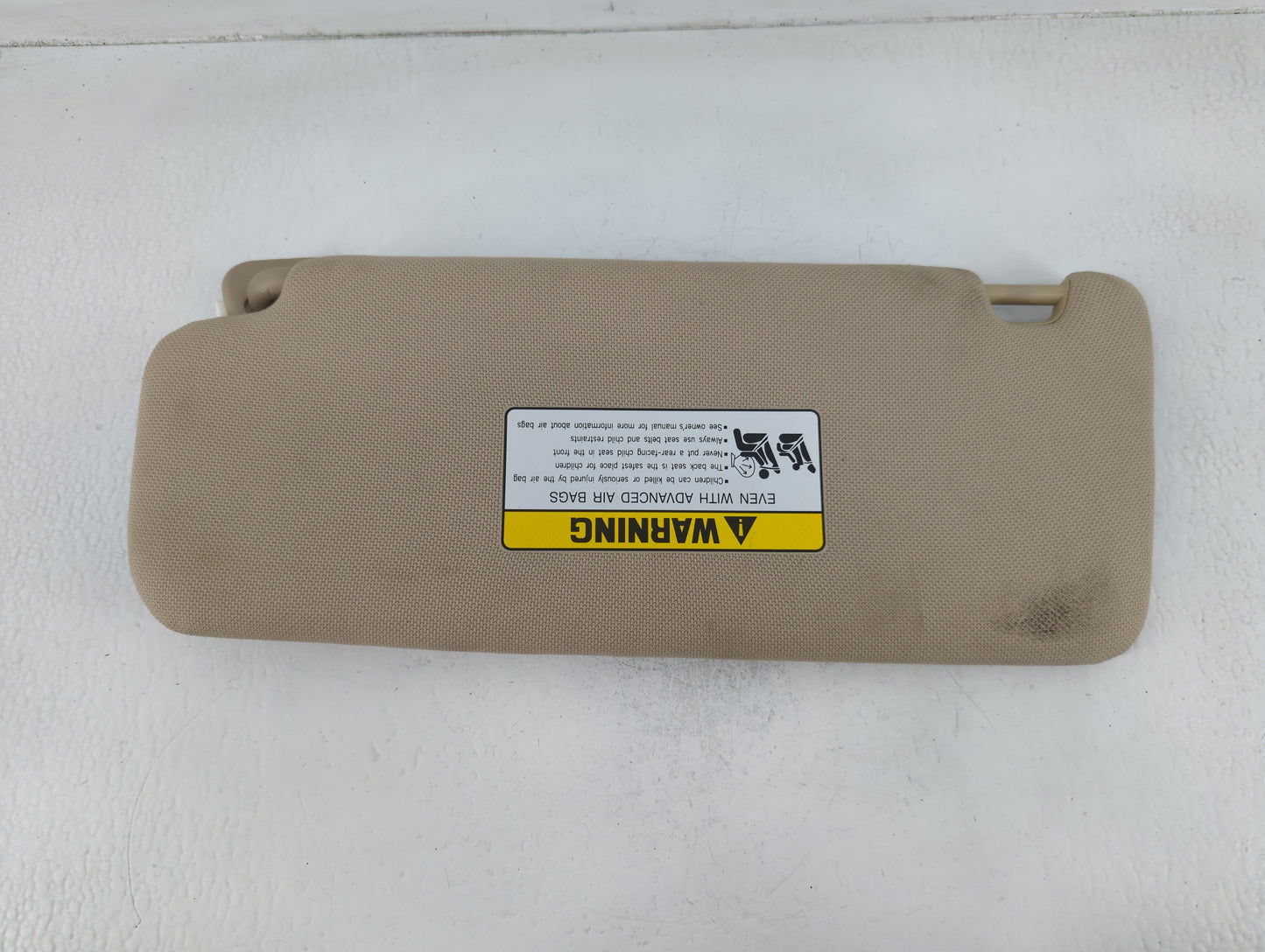 2015-2019 Hyundai Sonata Sun Visor Shade Replacement Passenger Right Mirror Fits Fits 2015 2016 2017 2018 2019 OEM Used Auto