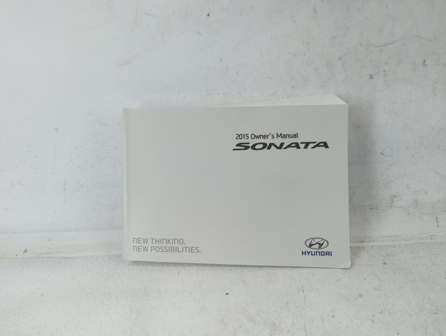 2015 Hyundai Sonata Owners Manual Book Guide P/N:FC10-EU4NG OEM Used Auto Parts - Oemusedautoparts1.com