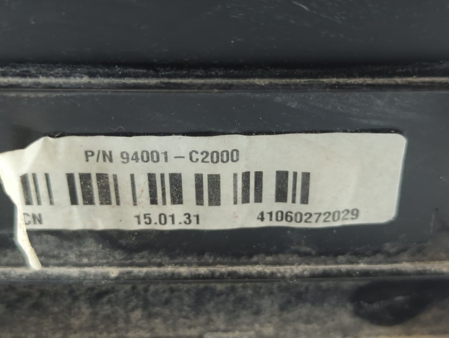 2015 Hyundai Sonata Instrument Cluster Speedometer Gauges P/N:94001-C2000 Fits OEM Used Auto Parts - Oemusedautoparts1.com