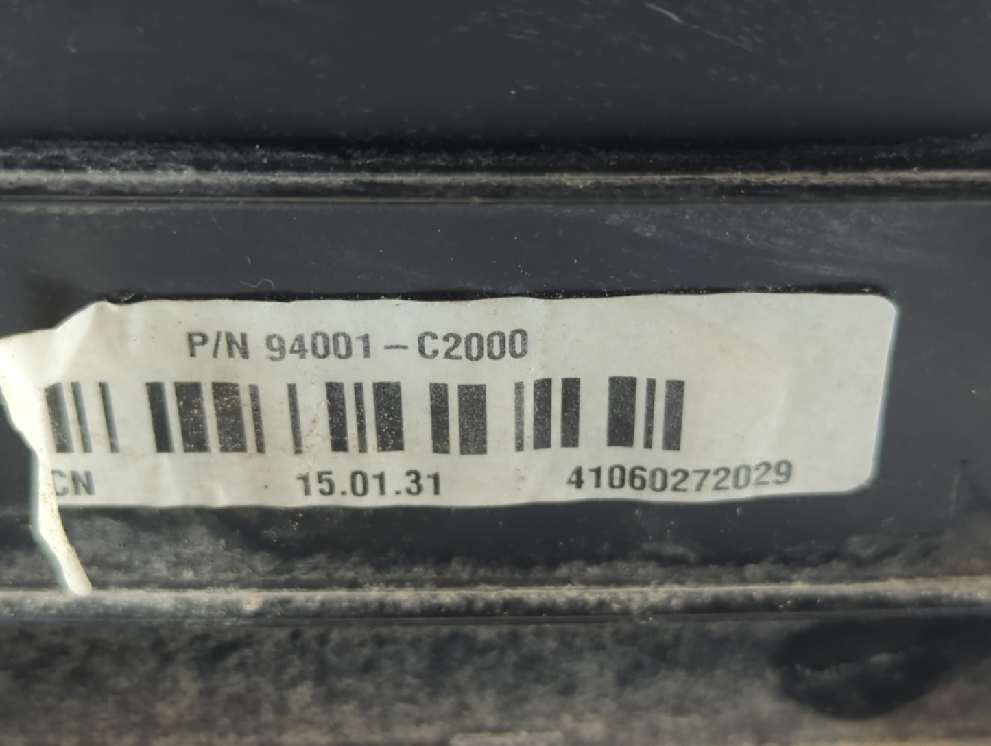2015 Hyundai Sonata Instrument Cluster Speedometer Gauges P/N:94001-C2000 Fits OEM Used Auto Parts - Oemusedautoparts1.com