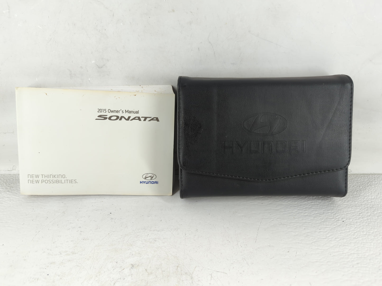 2015 Hyundai Sonata Owners Manual Book Guide P/N:FC10-EU45A OEM Used Auto Parts - Oemusedautoparts1.com
