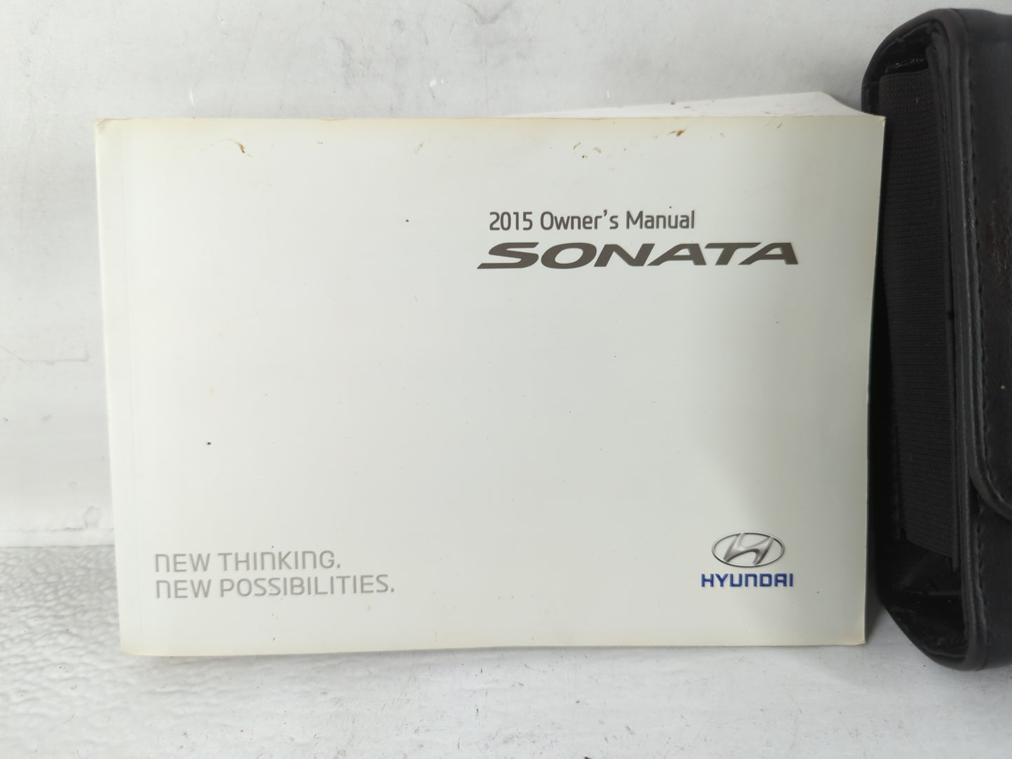 2015 Hyundai Sonata Owners Manual Book Guide P/N:FC10-EU45A OEM Used Auto Parts - Oemusedautoparts1.com