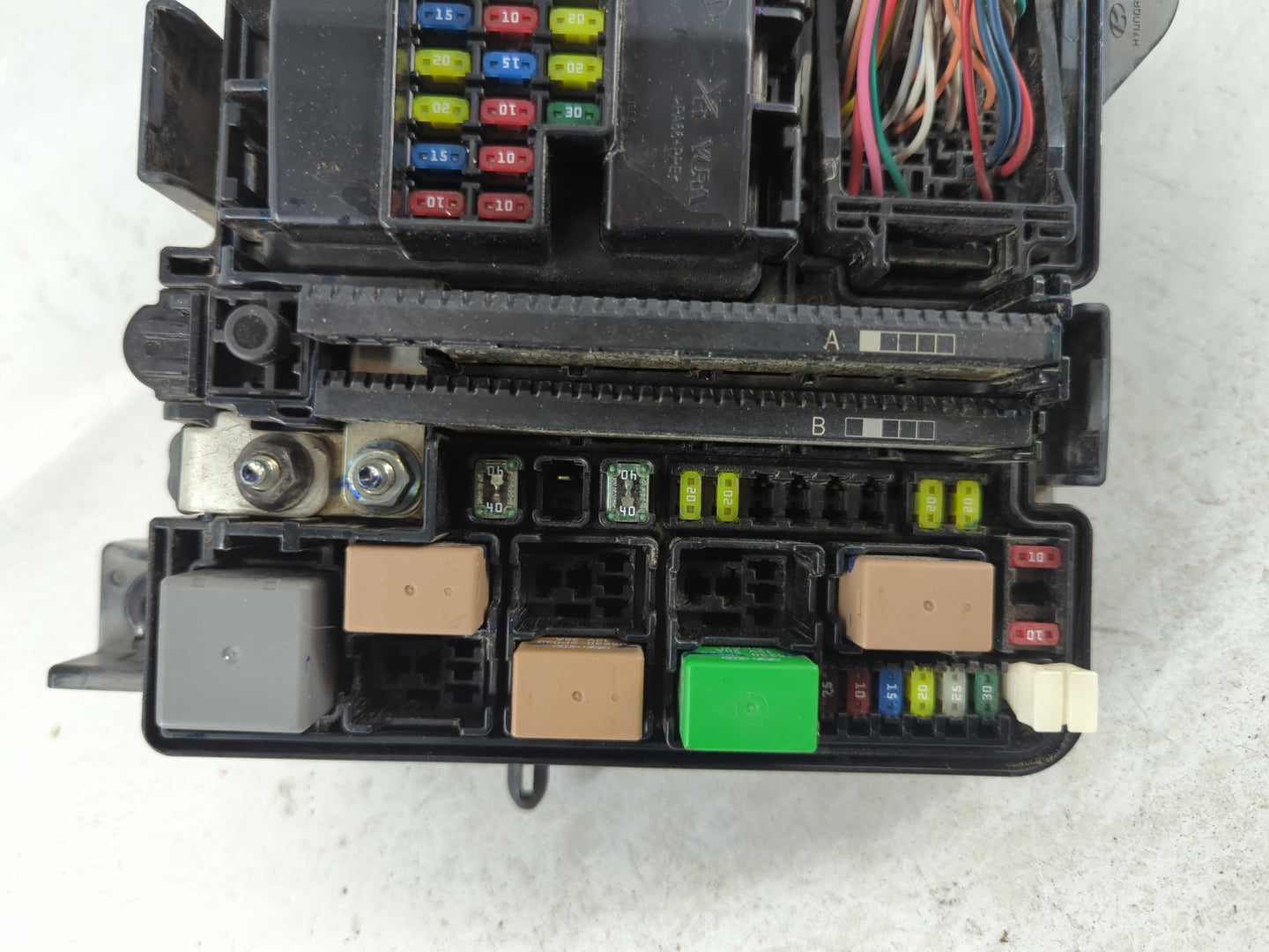 2015 Hyundai Sonata Fusebox Fuse Box Panel Relay Module P/N:91950-C1820 Fits OEM Used Auto Parts - Oemusedautoparts1.com