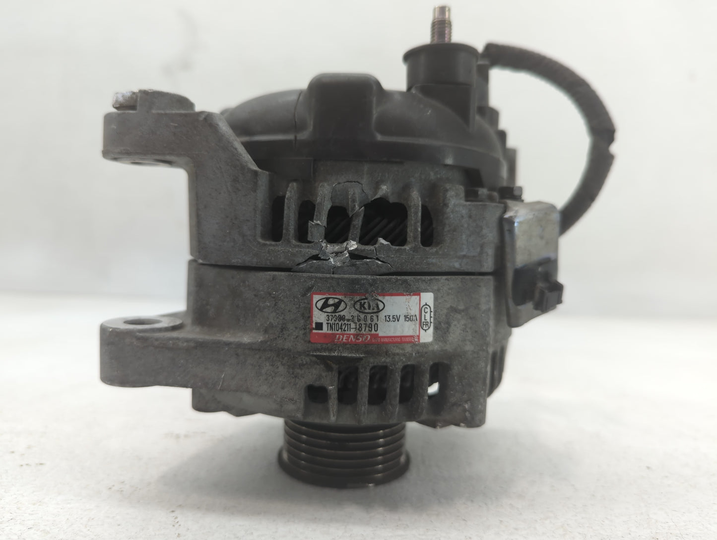 2015-2019 Hyundai Sonata Alternator Replacement Generator Charging Assembly Engine OEM P/N:37300-2G061 Fits OEM Used Auto Pa