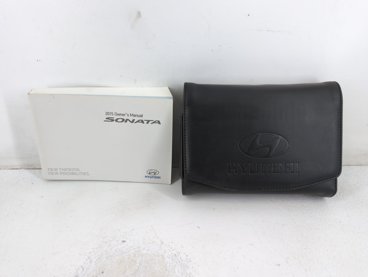 2015 Hyundai Sonata Owners Manual Book Guide P/N:FC10-EU53K OEM Used Auto Parts - Oemusedautoparts1.com