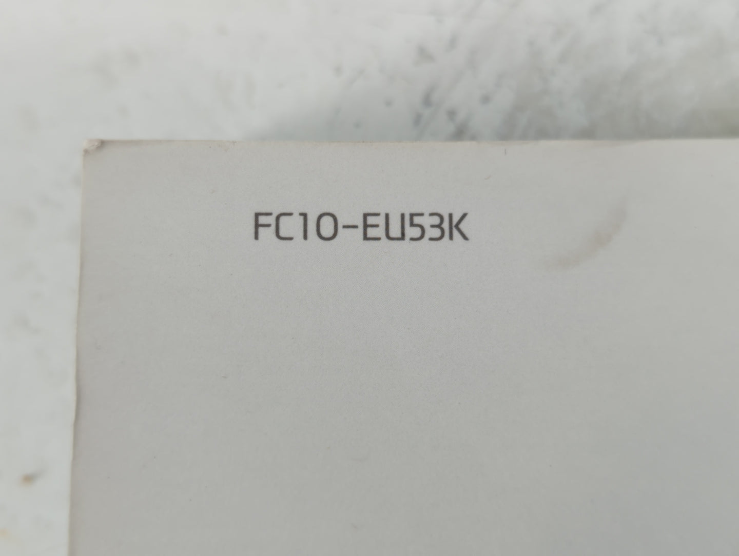 2015 Hyundai Sonata Owners Manual Book Guide P/N:FC10-EU53K OEM Used Auto Parts - Oemusedautoparts1.com