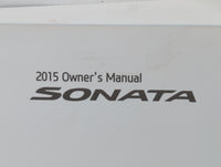 2015 Hyundai Sonata Owners Manual Book Guide P/N:FC10-EU49F OEM Used Auto Parts - Oemusedautoparts1.com