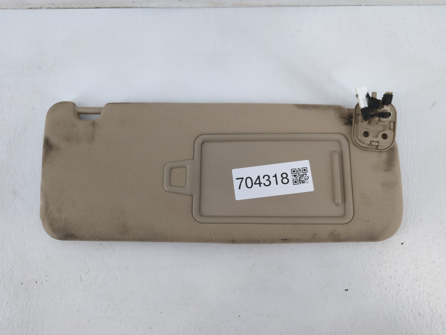 2015-2019 Hyundai Sonata Sun Visor Shade Replacement Passenger Right Mirror Fits Fits 2015 2016 2017 2018 2019 OEM Used Auto
