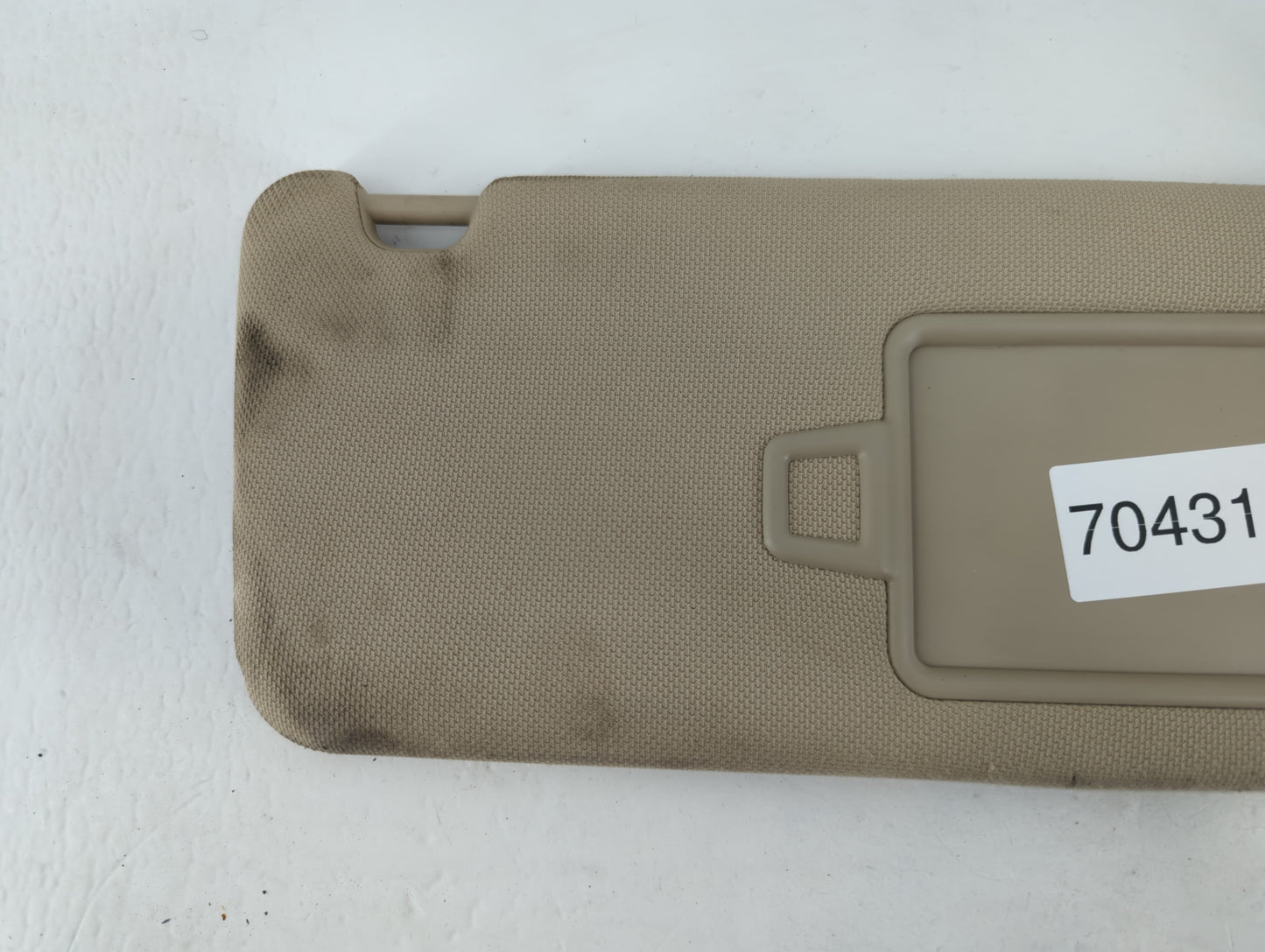 2015-2019 Hyundai Sonata Sun Visor Shade Replacement Passenger Right Mirror Fits Fits 2015 2016 2017 2018 2019 OEM Used Auto