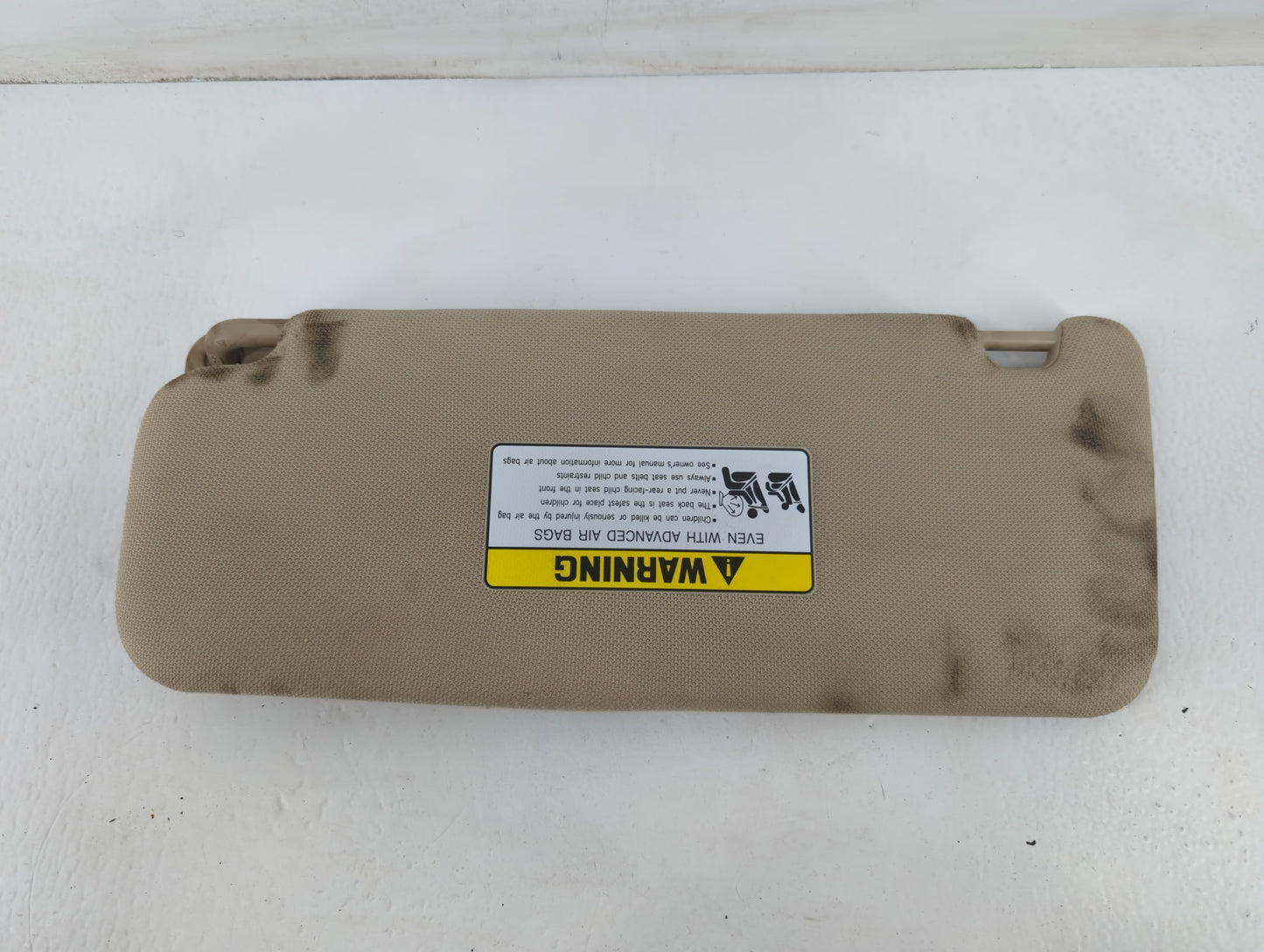 2015-2019 Hyundai Sonata Sun Visor Shade Replacement Passenger Right Mirror Fits Fits 2015 2016 2017 2018 2019 OEM Used Auto