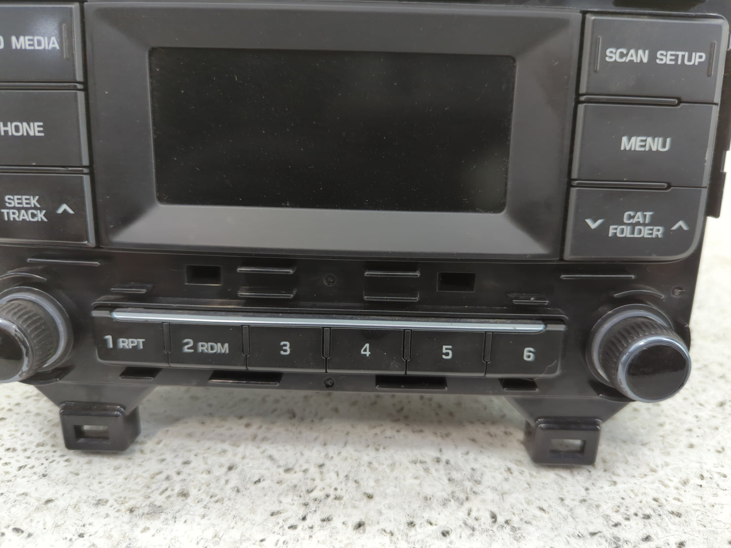 2015 Hyundai Sonata Radio AM FM Cd Player Receiver Replacement P/N:96170-C20004X Fits OEM Used Auto Parts - Oemusedautoparts