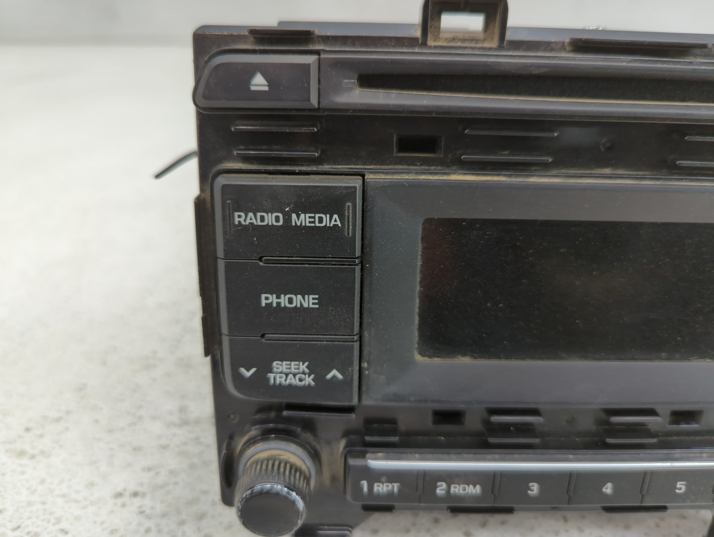 2015 Hyundai Sonata Radio AM FM Cd Player Receiver Replacement P/N:96170-C20004X Fits OEM Used Auto Parts - Oemusedautoparts
