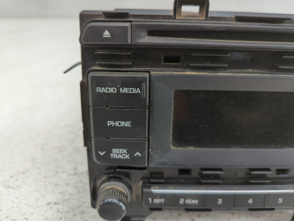 2015 Hyundai Sonata Radio AM FM Cd Player Receiver Replacement P/N:96170-C20004X OEM Used Auto Parts - Oemusedautoparts1.com