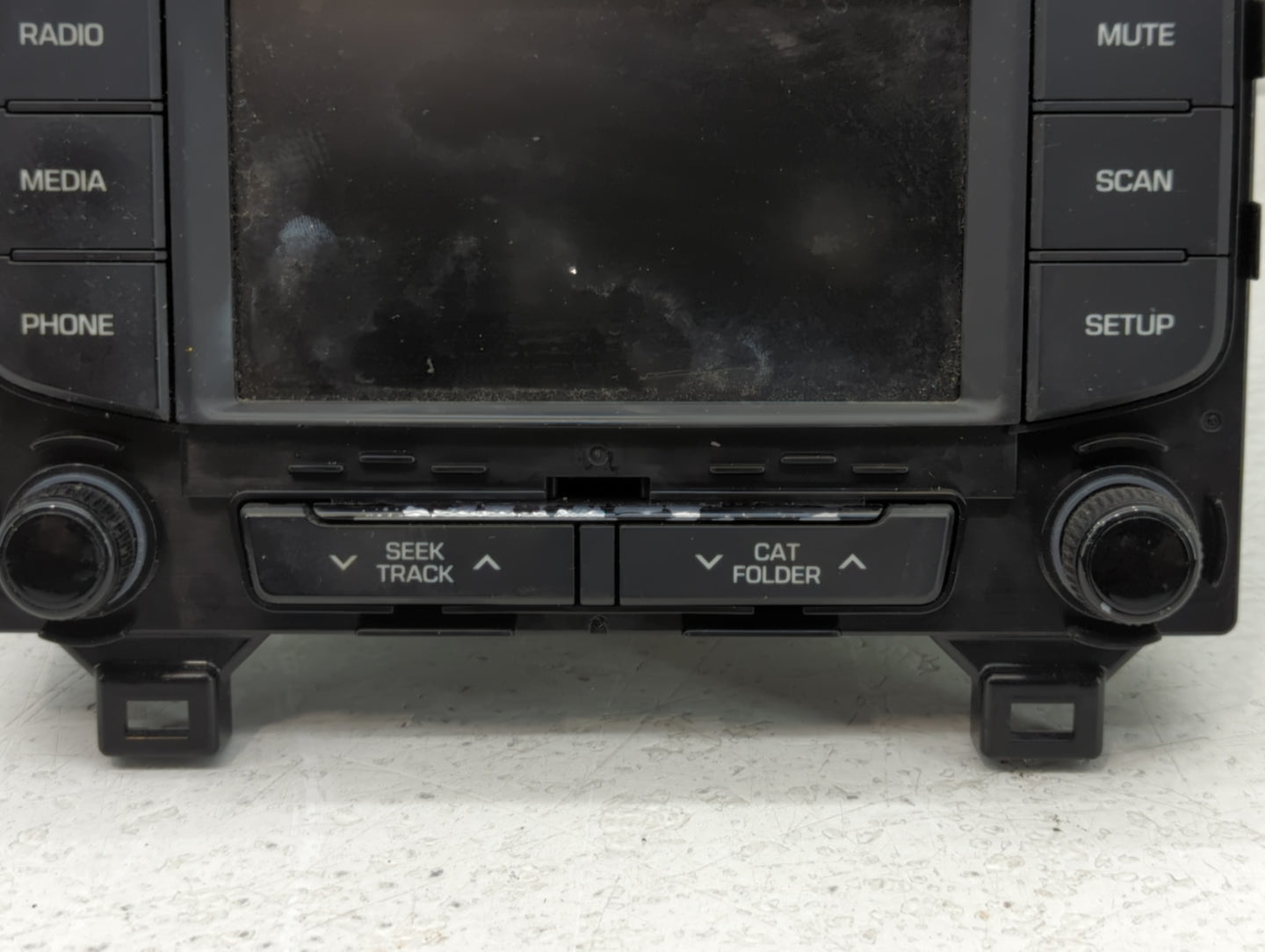 2015-2017 Hyundai Sonata Radio AM FM Cd Player Receiver Replacement P/N:96180-C20004X Fits Fits 2015 2016 2017 OEM Used Auto