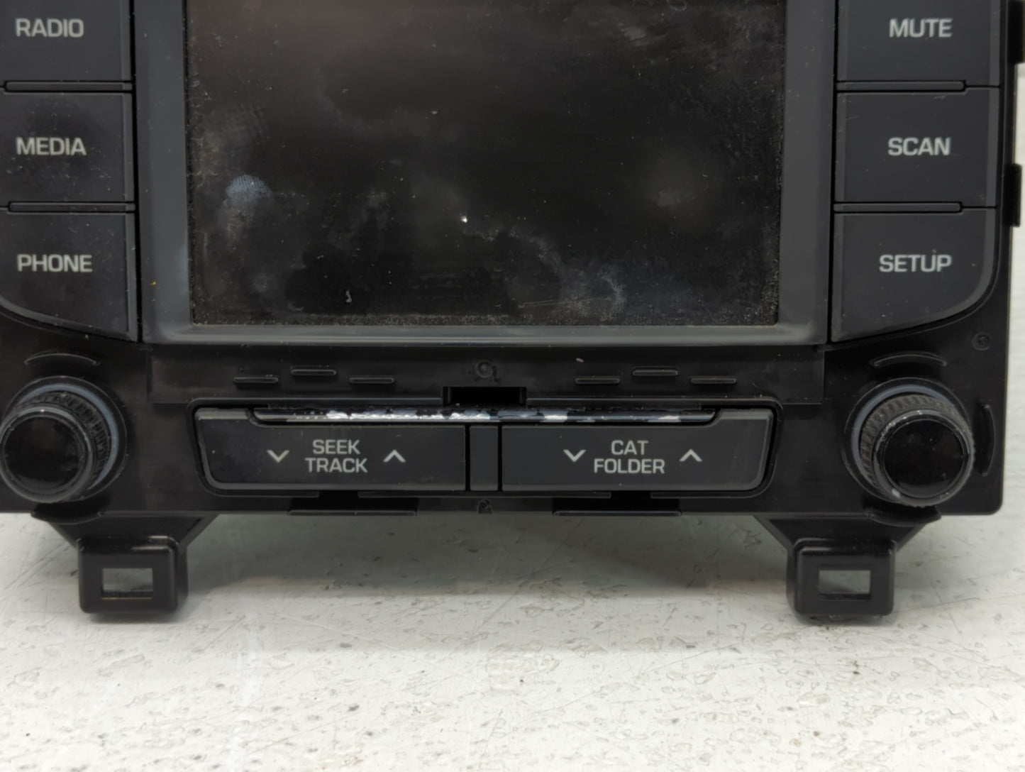 2015-2017 Hyundai Sonata Radio AM FM Cd Player Receiver Replacement P/N:96180-C20004X Fits Fits 2015 2016 2017 OEM Used Auto