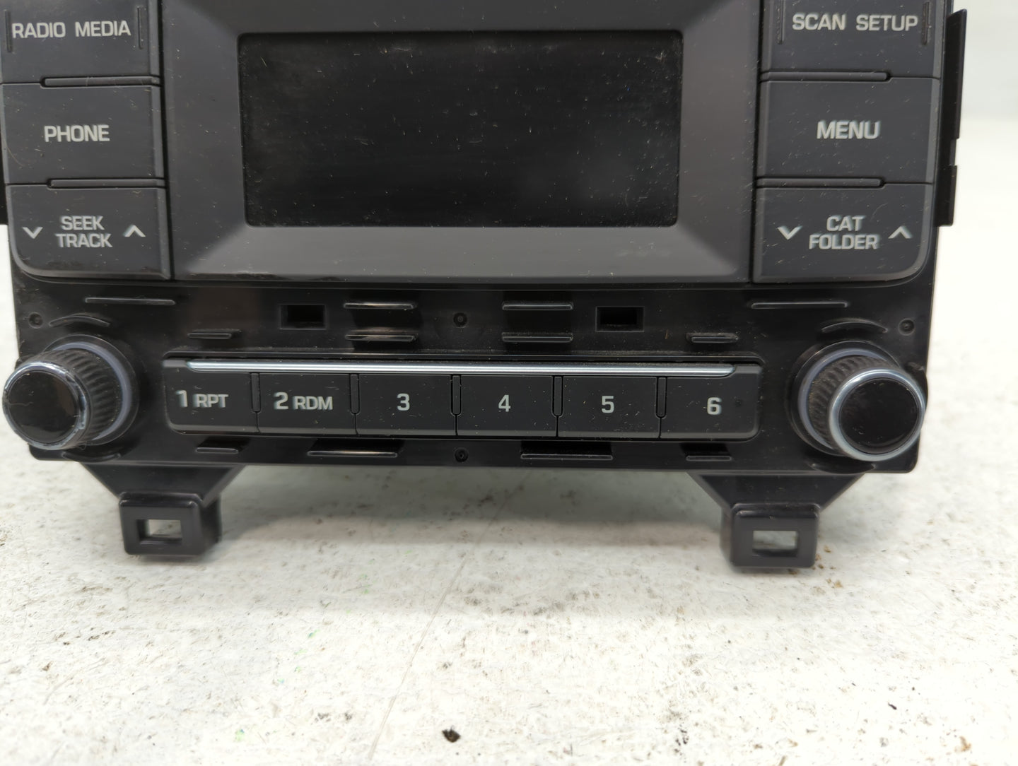2015 Hyundai Sonata Radio AM FM Cd Player Receiver Replacement P/N:96170-C20004X Fits OEM Used Auto Parts - Oemusedautoparts