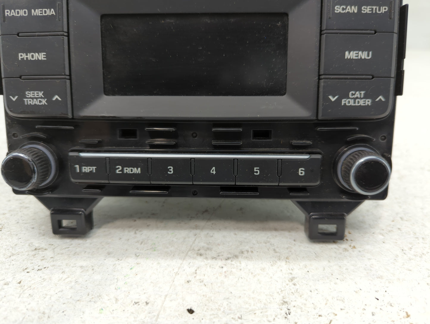 2015 Hyundai Sonata Radio AM FM Cd Player Receiver Replacement P/N:96170-C20004X Fits OEM Used Auto Parts - Oemusedautoparts