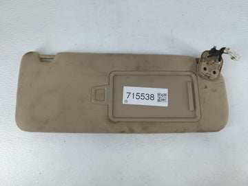 2011-2015 Hyundai Sonata Sun Visor Shade Replacement Passenger Right Mirror Fits Fits 2011 2012 2013 2014 2015 OEM Used Auto Parts