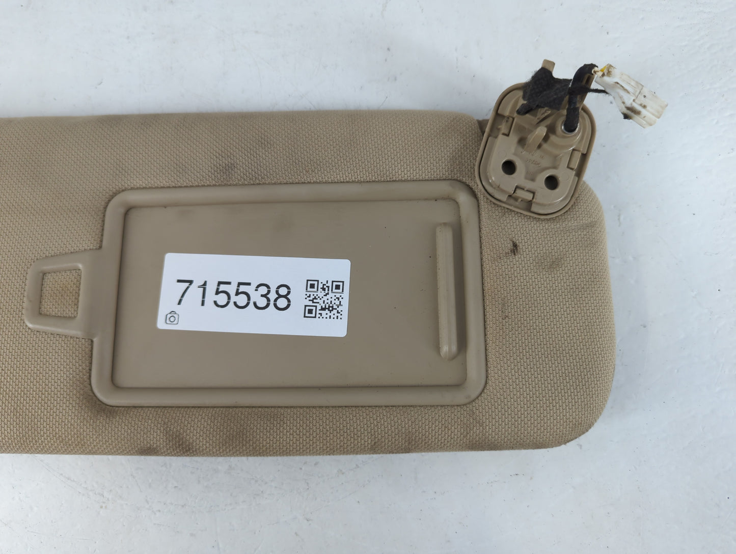 2011-2015 Hyundai Sonata Sun Visor Shade Replacement Passenger Right Mirror Fits Fits 2011 2012 2013 2014 2015 OEM Used Auto