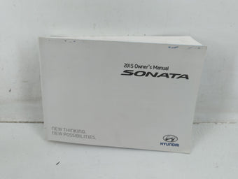 compare product 2015 Hyundai Sonata Owners Manual Book Guide P/N:FC10-EU54L OEM Used Auto Parts