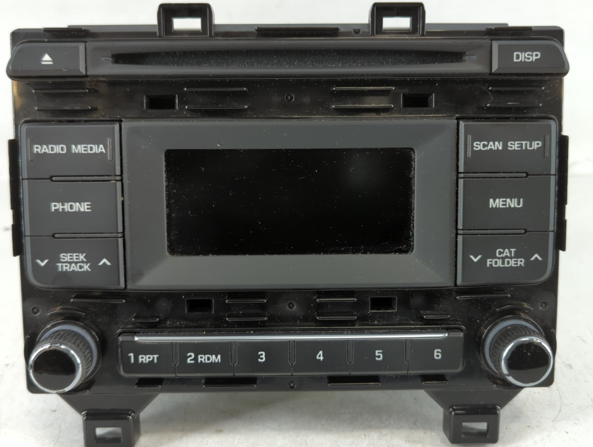 2015-2015 Hyundai Sonata Am Fm Cd Player Radio Receiver 729856 - Oemusedautoparts1.com