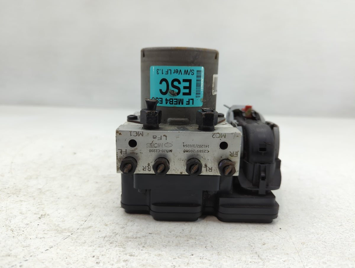 2015 Hyundai Sonata Anti-Lock Brake ABS Pump Module Actuator OEM P/N:EU1EB21070 C2589-30500, 4E44760867 Fits OEM Used Auto P