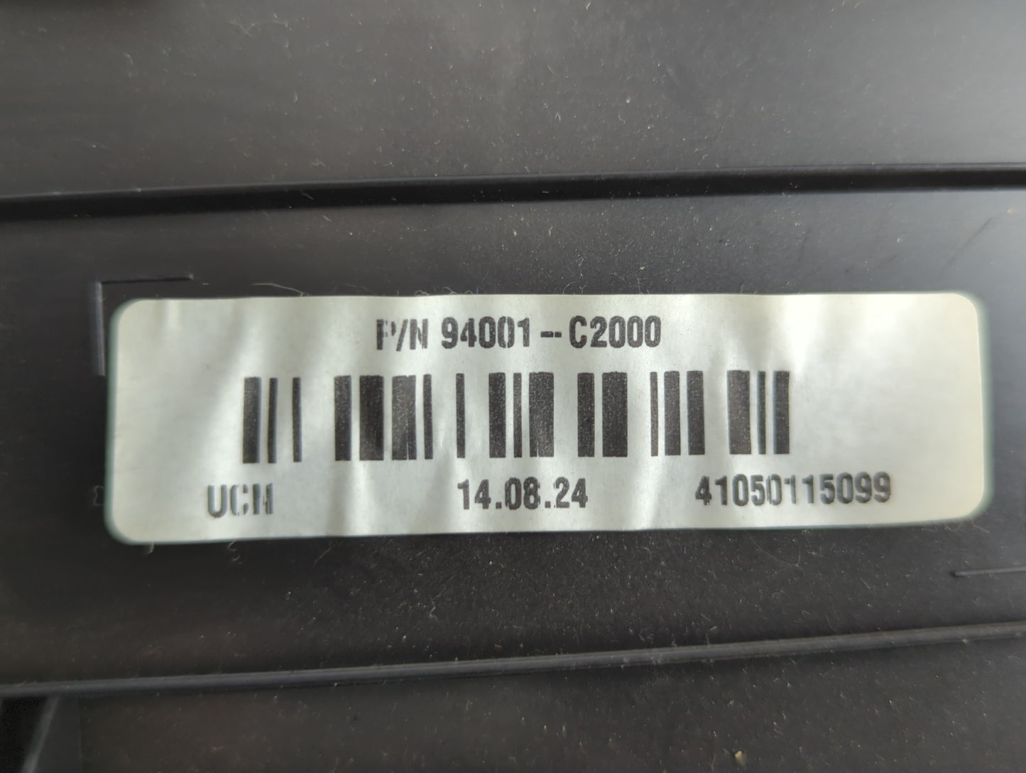 2015 Hyundai Sonata Instrument Cluster Speedometer Gauges P/N:94001-C2000 Fits OEM Used Auto Parts - Oemusedautoparts1.com