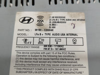 2015-2015 Hyundai Sonata Am Fm Cd Player Radio Receiver - Oemusedautoparts1.com