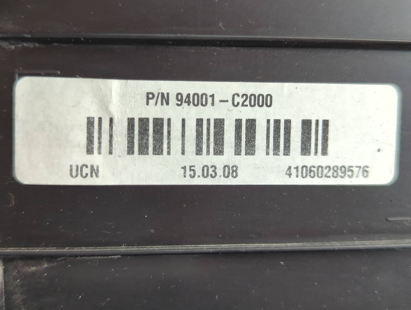 2015 Hyundai Sonata Instrument Cluster Speedometer Gauges P/N:94001-C2000 Fits OEM Used Auto Parts - Oemusedautoparts1.com