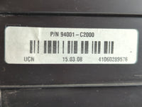 2015 Hyundai Sonata Instrument Cluster Speedometer Gauges P/N:94001-C2000 Fits OEM Used Auto Parts - Oemusedautoparts1.com