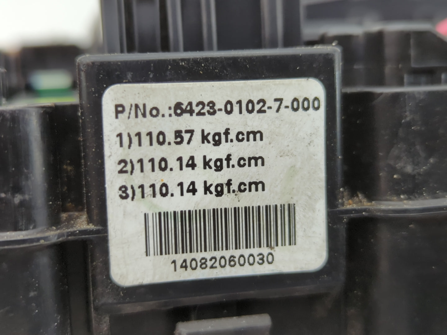 2015 Hyundai Sonata Fusebox Fuse Box Panel Relay Module P/N:6423-0102-7-000 Fits OEM Used Auto Parts - Oemusedautoparts1.com