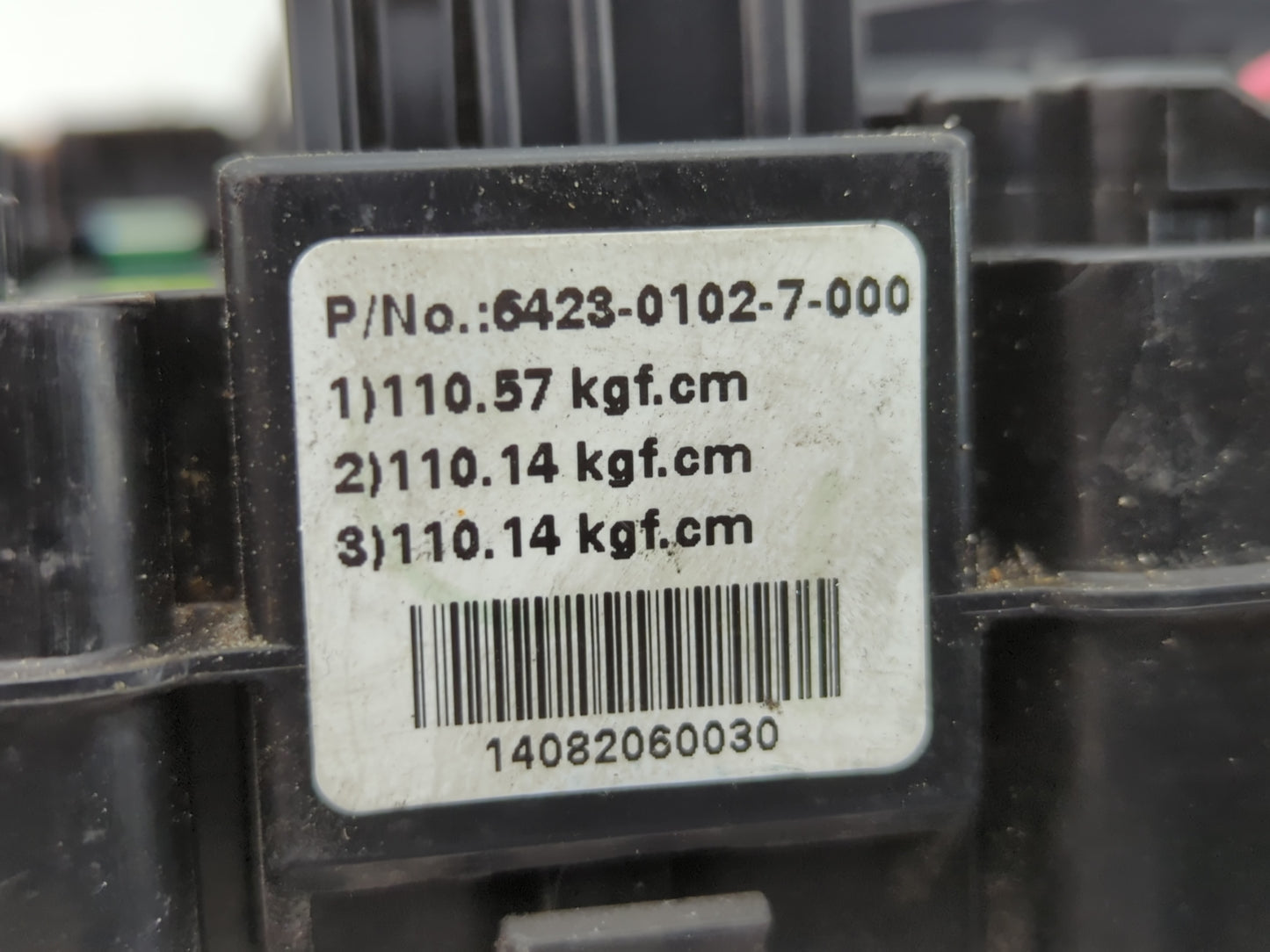 2015 Hyundai Sonata Fusebox Fuse Box Panel Relay Module P/N:6423-0102-7-000 Fits OEM Used Auto Parts - Oemusedautoparts1.com