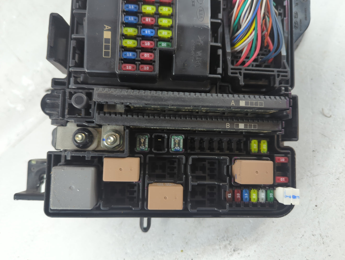 2015 Hyundai Sonata Fusebox Fuse Box Panel Relay Module P/N:91950-C1820 Fits OEM Used Auto Parts - Oemusedautoparts1.com