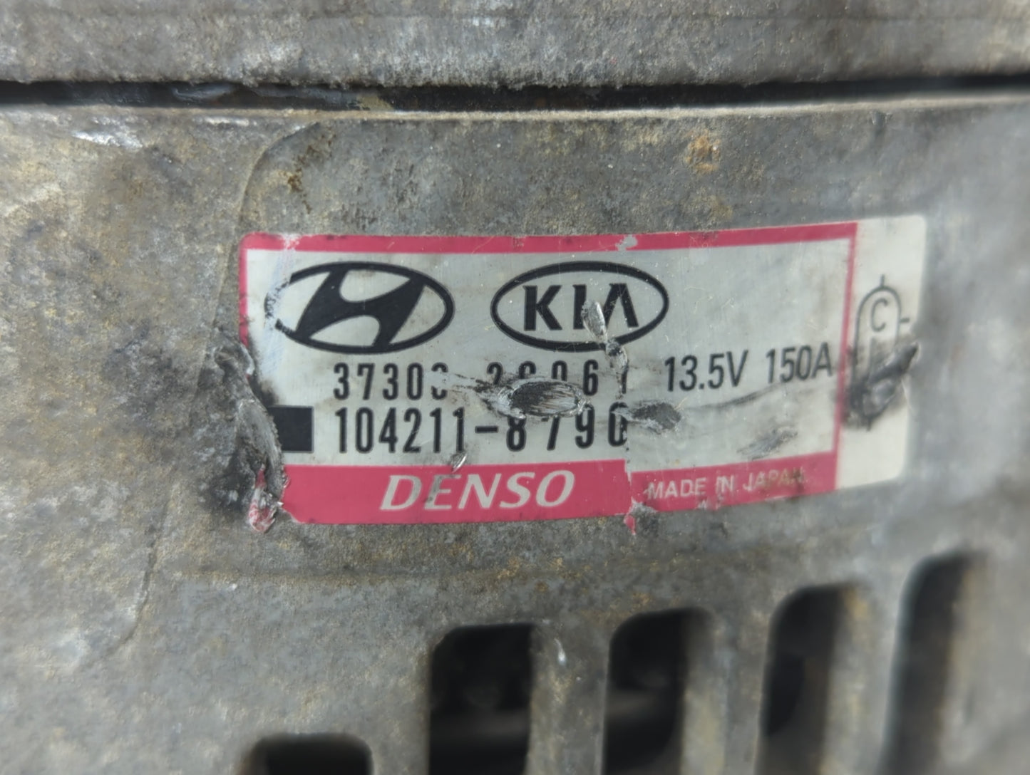 2015-2019 Hyundai Sonata Alternator Replacement Generator Charging Assembly Engine OEM P/N:TN104211-8790 37300-2G061 Fits OE