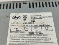 2015-2015 Hyundai Sonata Am Fm Cd Player Radio Receiver - Oemusedautoparts1.com