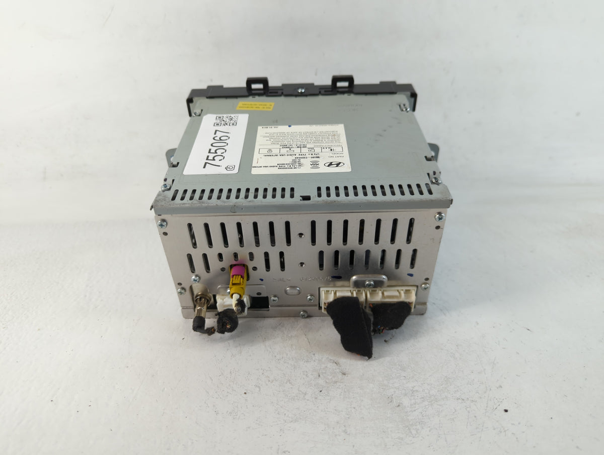 2015-2015 Hyundai Sonata Am Fm Cd Player Radio Receiver 755067 - Oemusedautoparts1.com