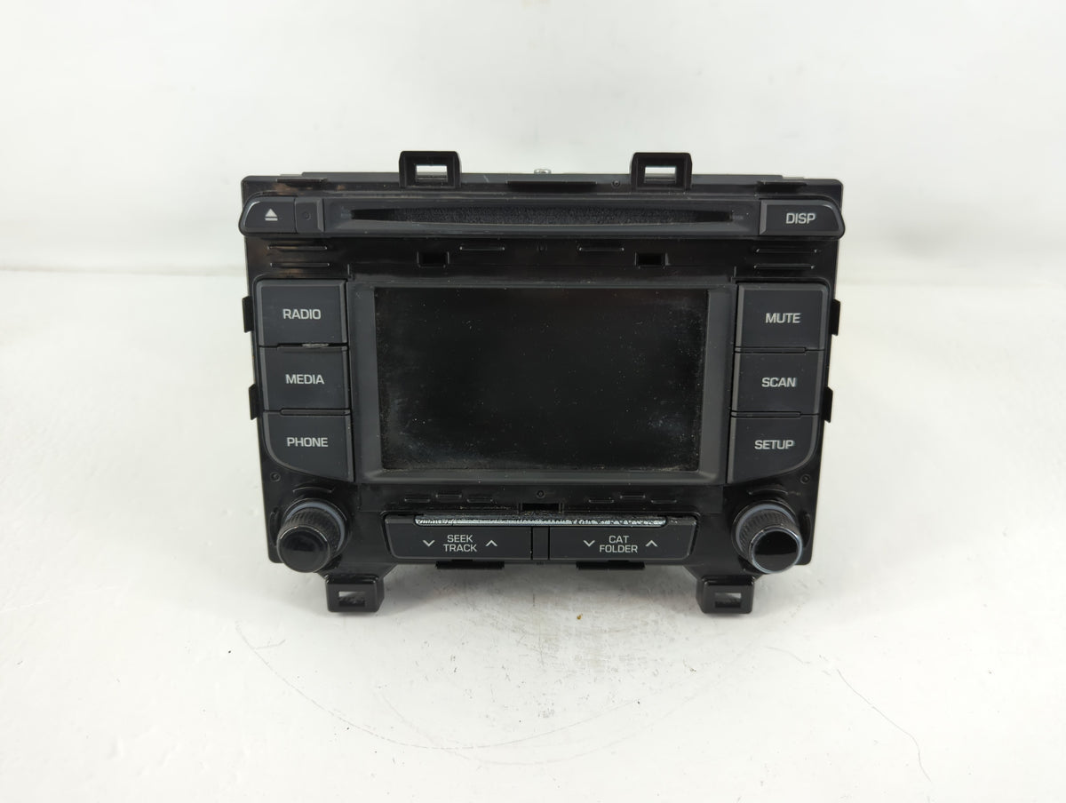 2015 Hyundai Sonata Radio AM FM Cd Player Receiver Replacement P/N:96180-C20004X Fits OEM Used Auto Parts - Oemusedautoparts