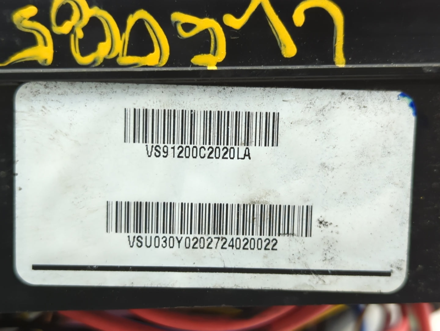 2015 Hyundai Sonata Fusebox Fuse Box Panel Relay Module P/N:VS91200C2020LA Fits OEM Used Auto Parts - Oemusedautoparts1.com