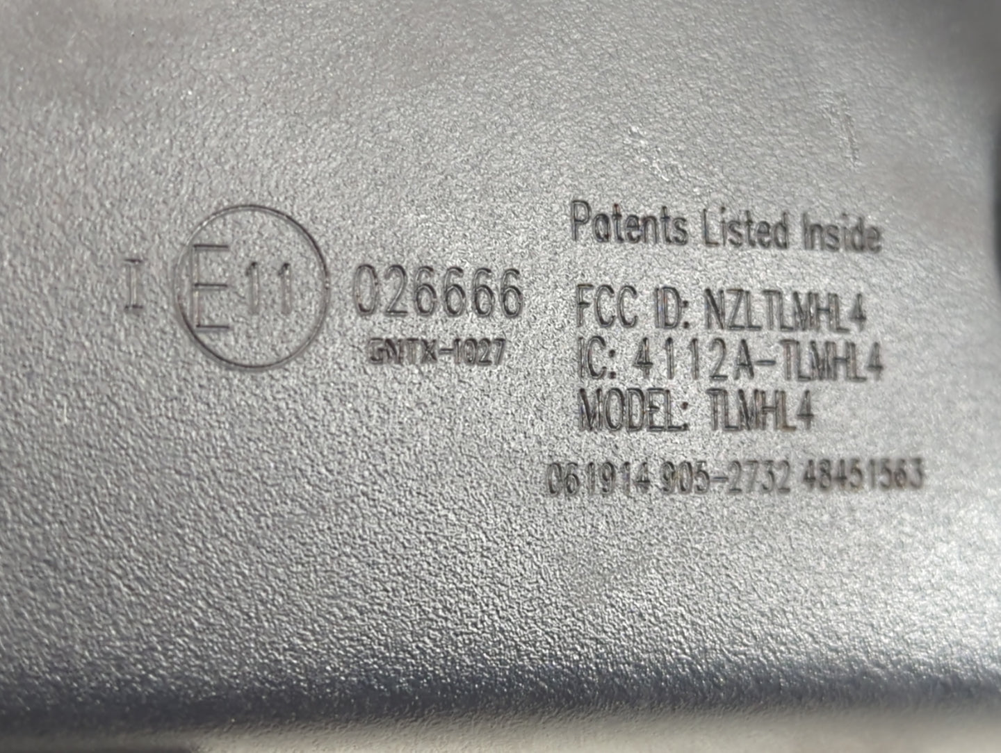 2011-2019 Hyundai Sonata Interior Rear View Mirror Replacement OEM P/N:E11026666 Fits OEM Used Auto Parts - Oemusedautoparts