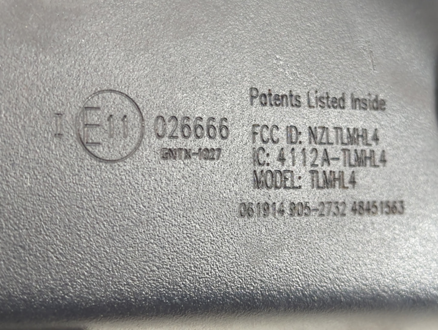 2011-2019 Hyundai Sonata Interior Rear View Mirror Replacement OEM P/N:E11026666 Fits OEM Used Auto Parts - Oemusedautoparts