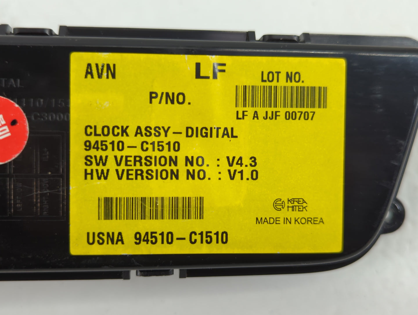 Hyundai Sonata Am Fm Cd Player Radio Receiver - Oemusedautoparts1.com