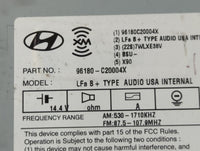 2015-2017 Hyundai Sonata Radio AM FM Cd Player Receiver Replacement P/N:96180-C20004X Fits Fits 2015 2016 2017 OEM Used Auto