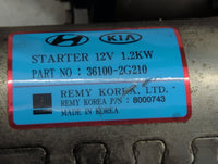 2008-2015 Hyundai Sonata Car Starter Motor Solenoid OEM P/N:36100-2G210 Fits Fits 2008 2009 2010 2011 2012 2013 2014 2015 20