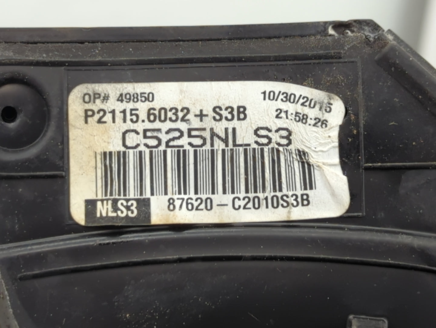 2015 Hyundai Sonata Passenger Side View Mirror - Right Door Mirror OEM Used - Oemusedautoparts1.com