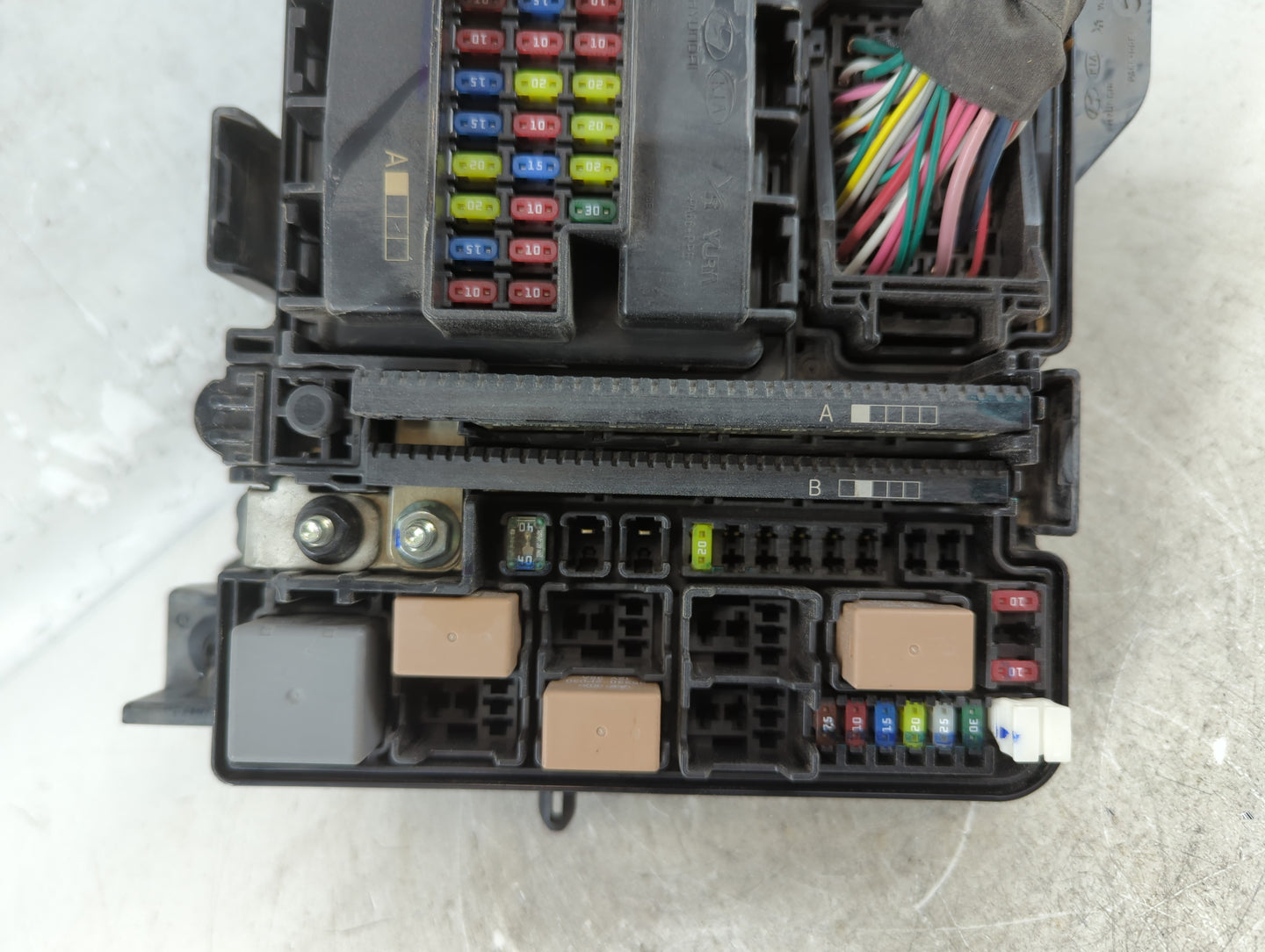 2015 Hyundai Sonata Fusebox Fuse Box Panel Relay Module P/N:PP-TD20 91950-C1820, 6423-0102-7-000 Fits OEM Used Auto Parts - 