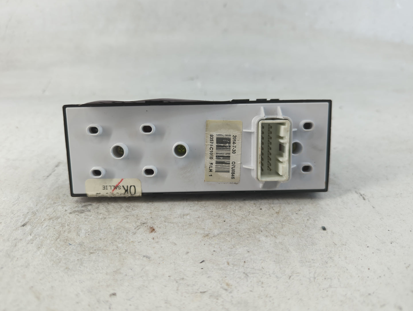 2015-2019 Hyundai Sonata Master Power Window Switch Replacement Driver Side Left P/N:93570-C1010 07U8846 Fits OEM Used Auto 