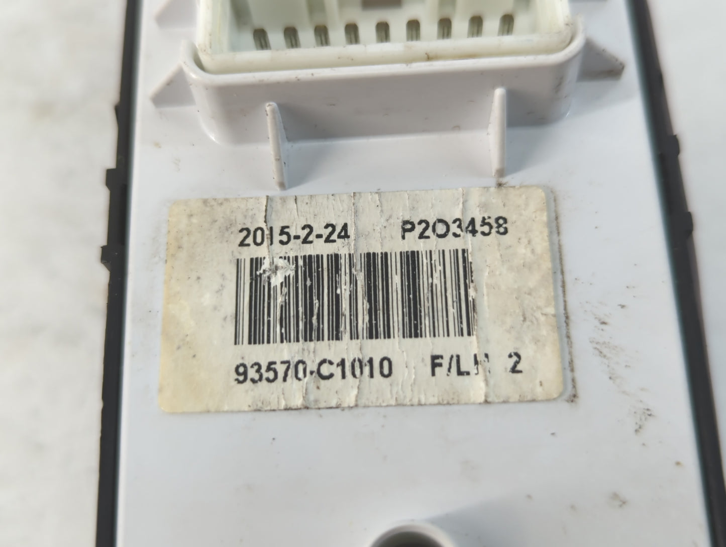 2015-2019 Hyundai Sonata Master Power Window Switch Replacement Driver Side Left P/N:93570-C1010 07U8846 Fits OEM Used Auto 