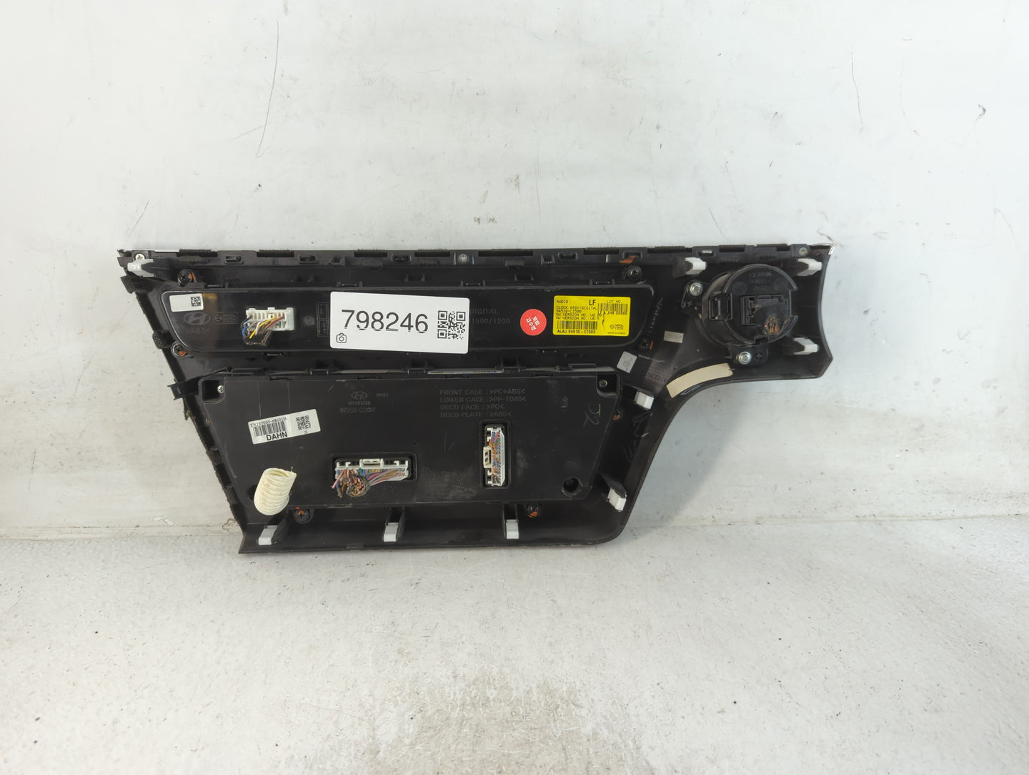 2011-2015 Hyundai Sonata Climate Control Module Temperature AC/Heater Replacement P/N:94510-C1500 Fits OEM Used Auto Parts -