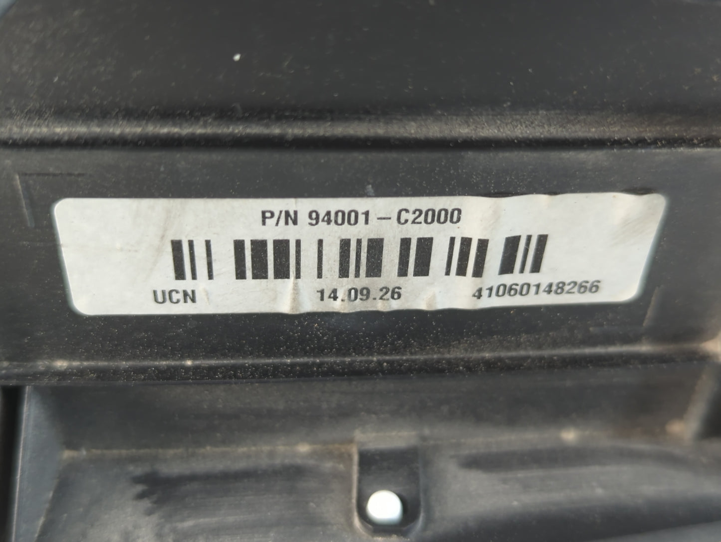 2015 Hyundai Sonata Instrument Cluster Speedometer Gauges P/N:94001-C2000 Fits OEM Used Auto Parts - Oemusedautoparts1.com