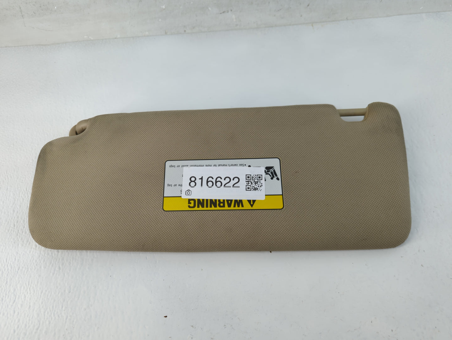 2015-2019 Hyundai Sonata Sun Visor Shade Replacement Passenger Right Mirror Fits Fits 2015 2016 2017 2018 2019 OEM Used Auto